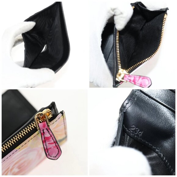 PRADA Bifold Wallet Leather Pink Auth 136570V - Picture 16 of 16